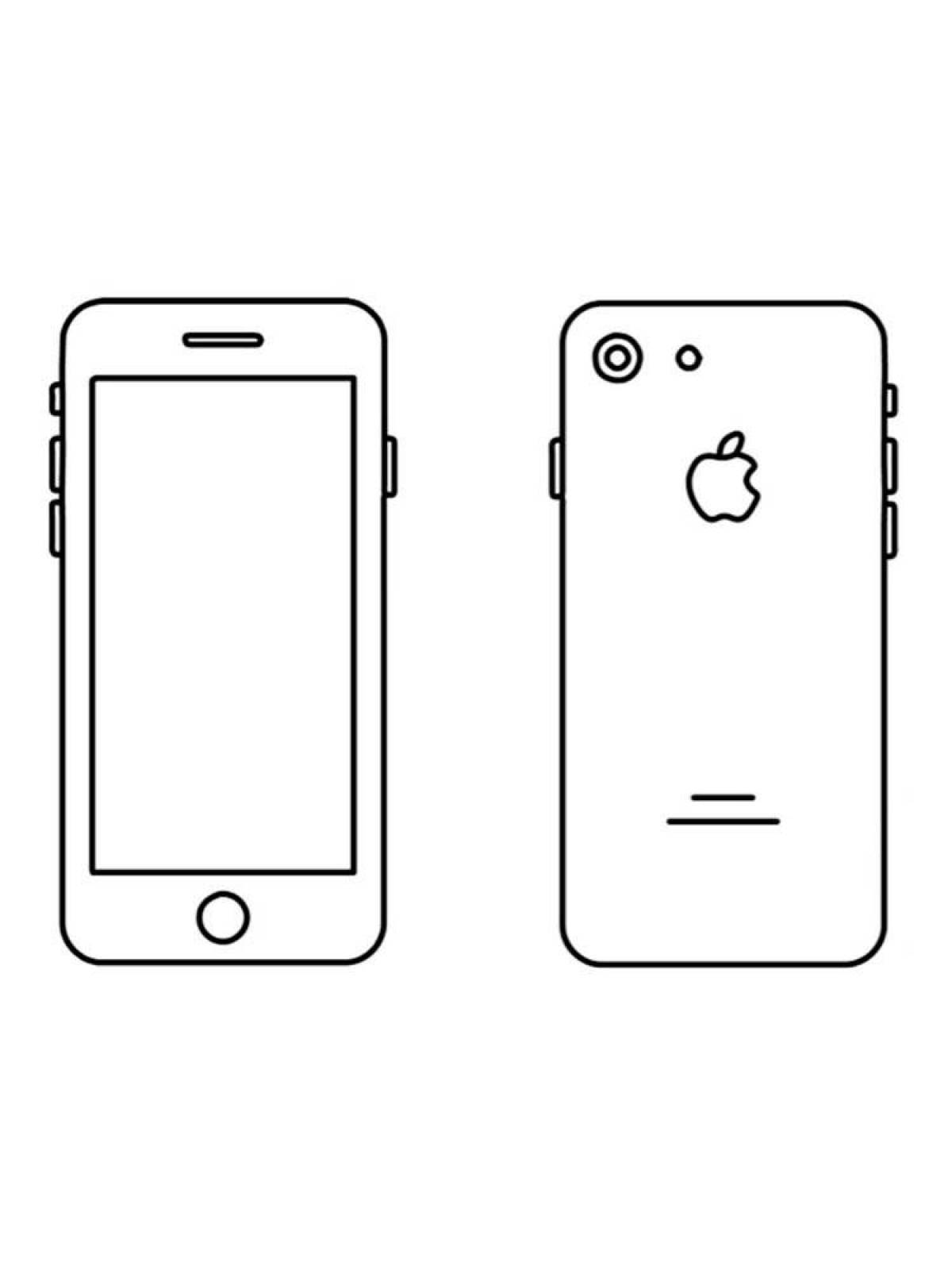 Iphone 14 coloring page update