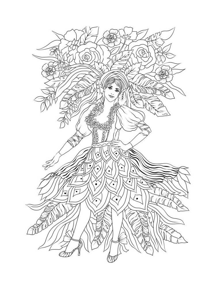 Gorgeous valya carnival coloring