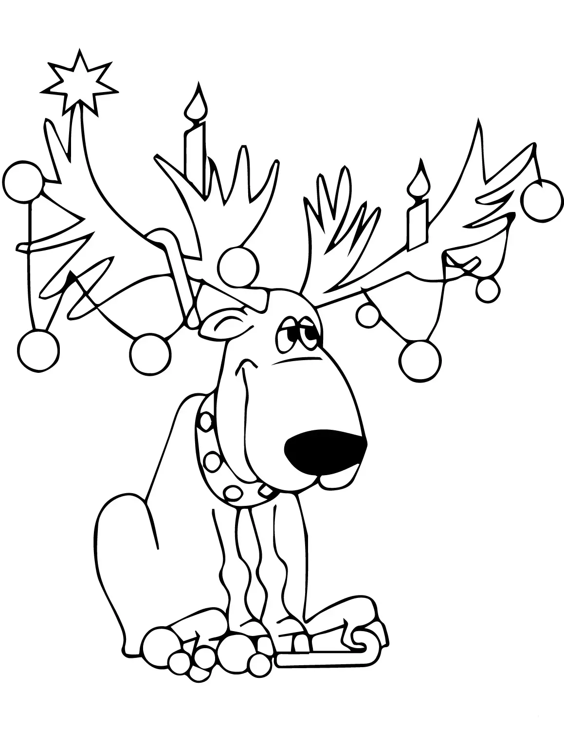 Christmas deer #4