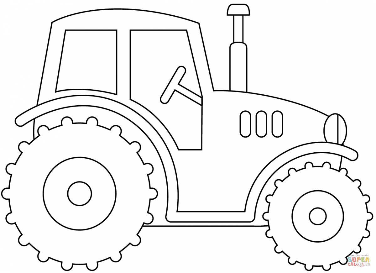 Трактор для малышей #12