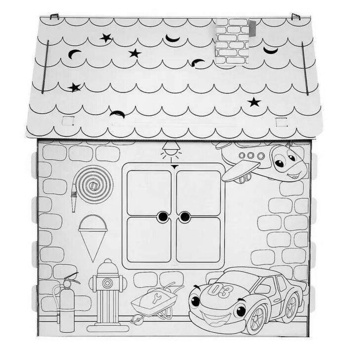 Cardboard house #1
