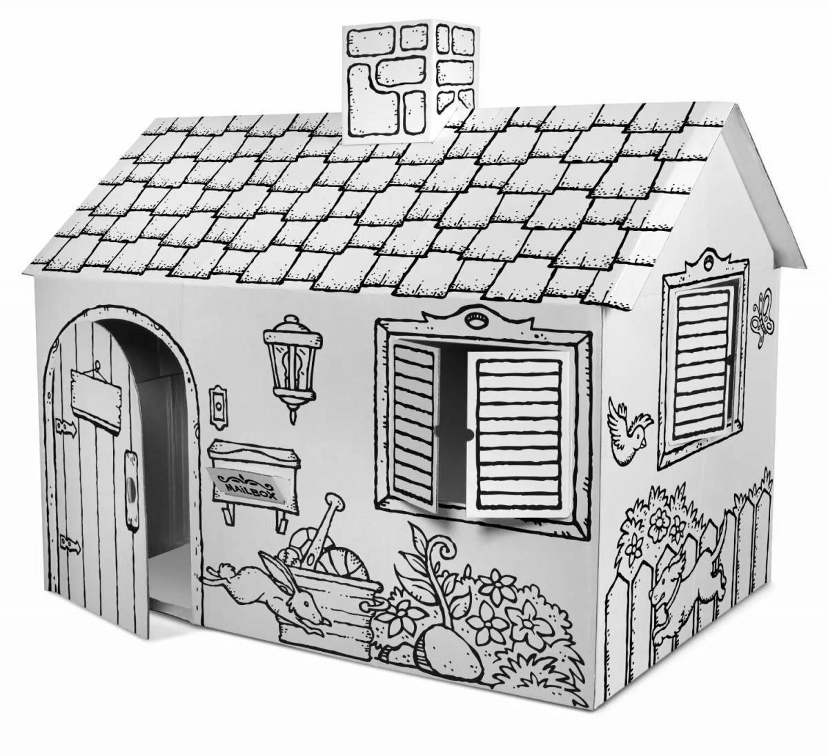 Cardboard house #3