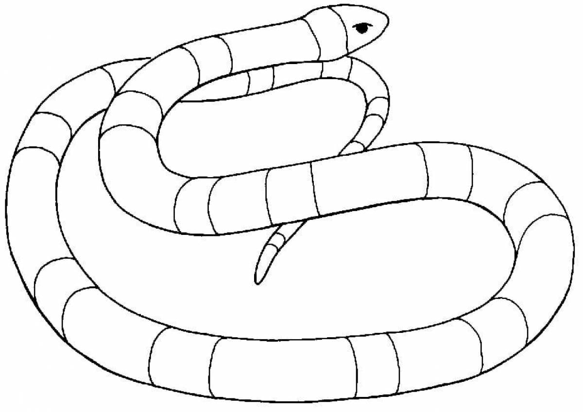 Змея для детей #21