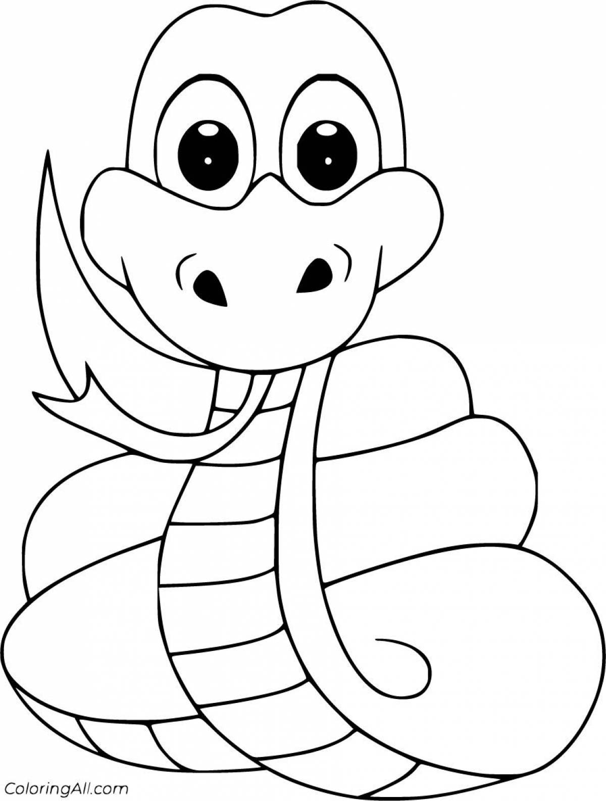 Змея для детей #24