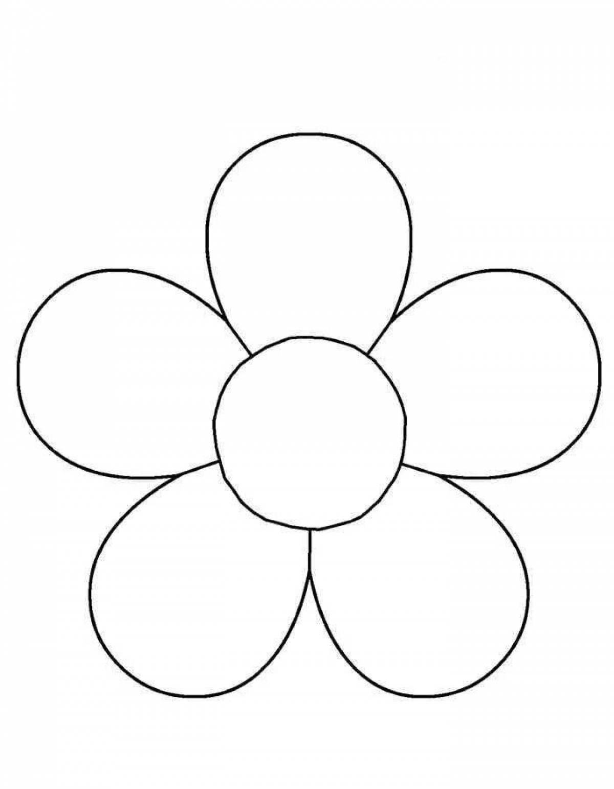 Ромашка Разукрашки Черно Белая - 69 фото