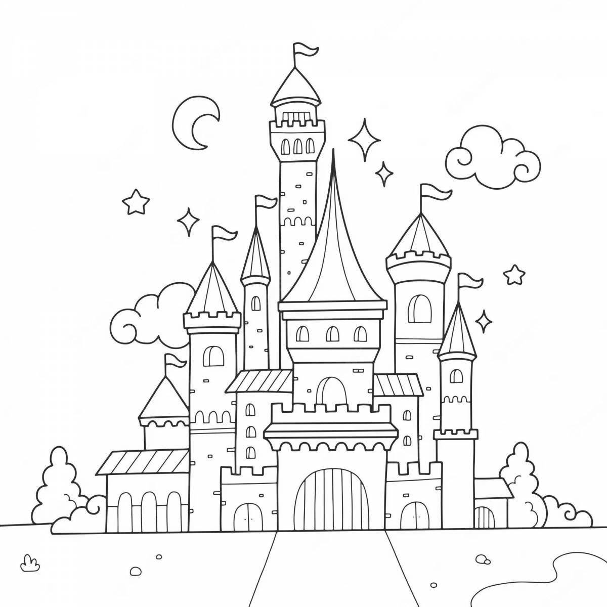 Для детей замок принцессы #8