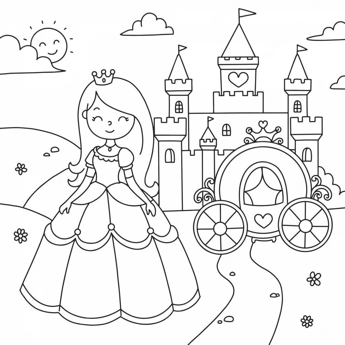 Для детей замок принцессы #10