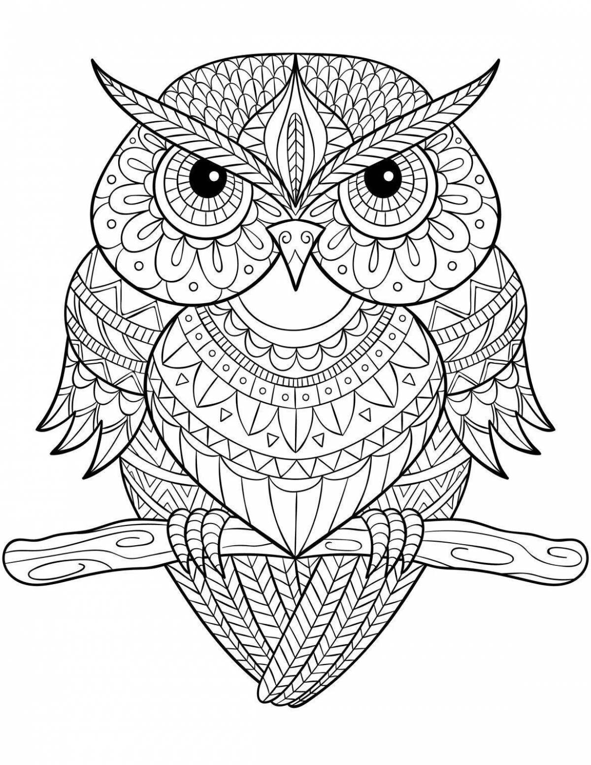 Delightful antistress coloring book