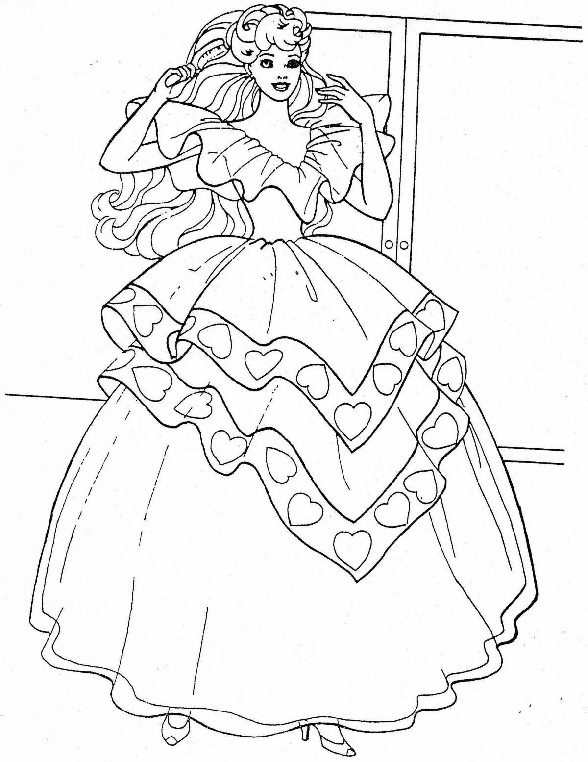 Great 90s barbie coloring book