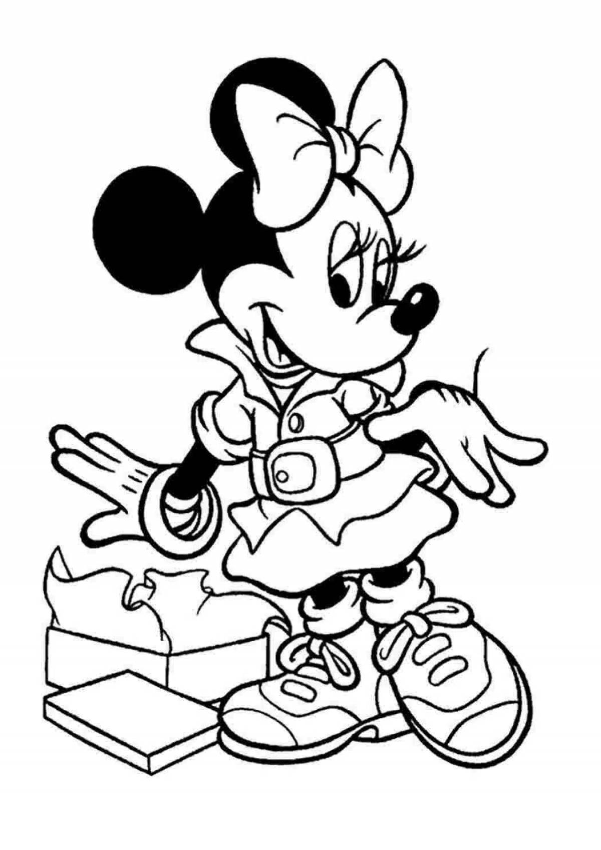 Mickey mouse fun coloring book for boys