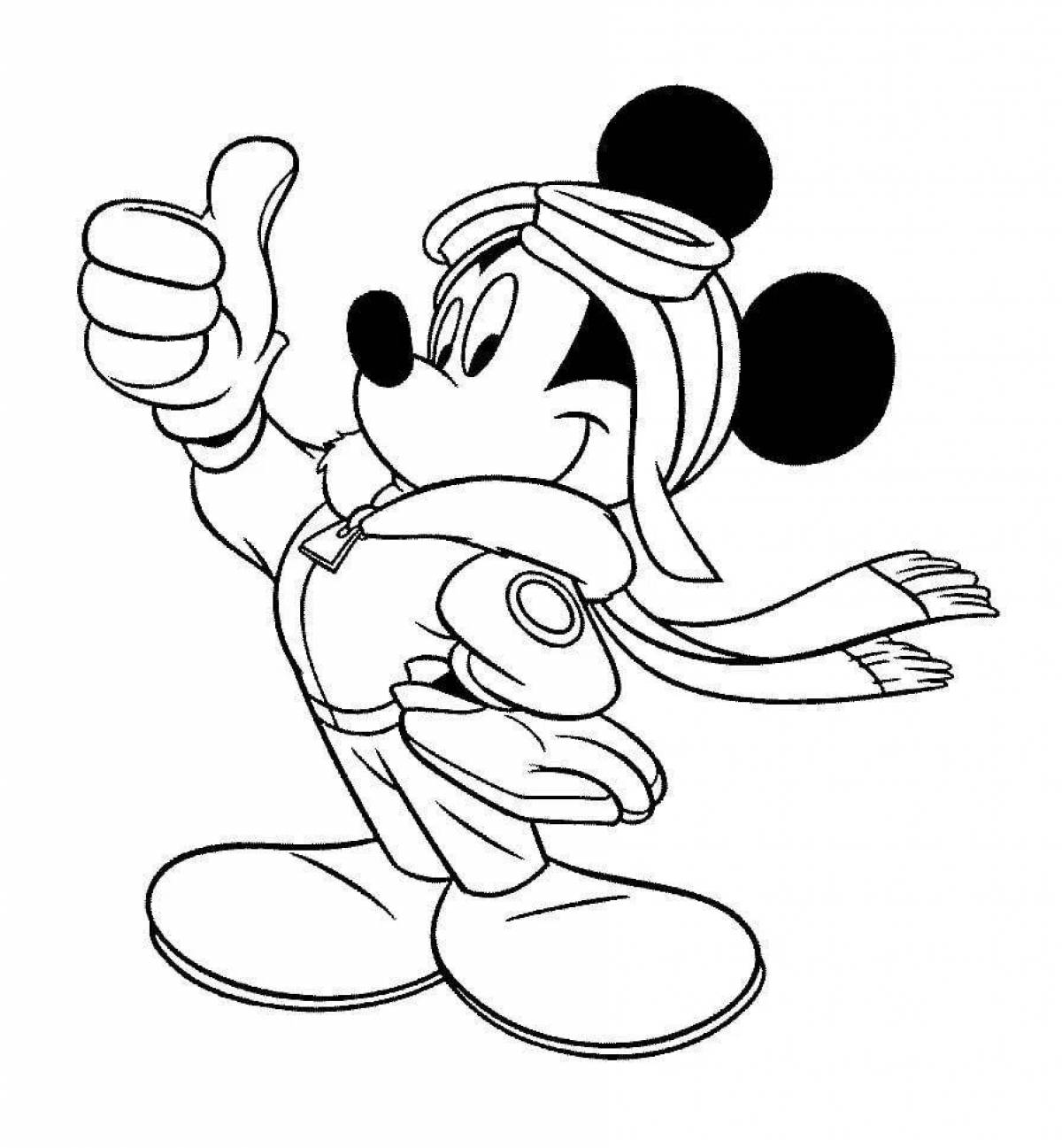 Mickey mouse smart coloring for boys