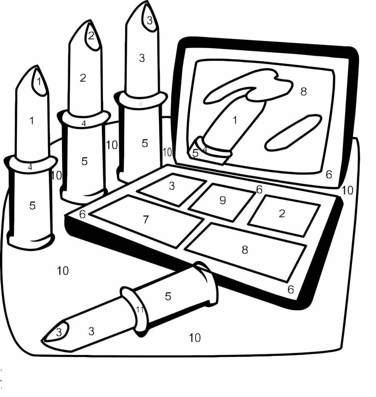 Creative coloring game for kids