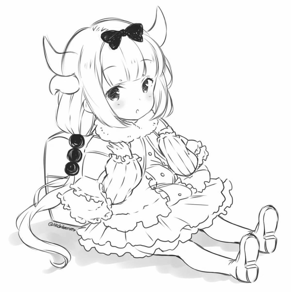 Kobayashi's graceful anime maid dragon