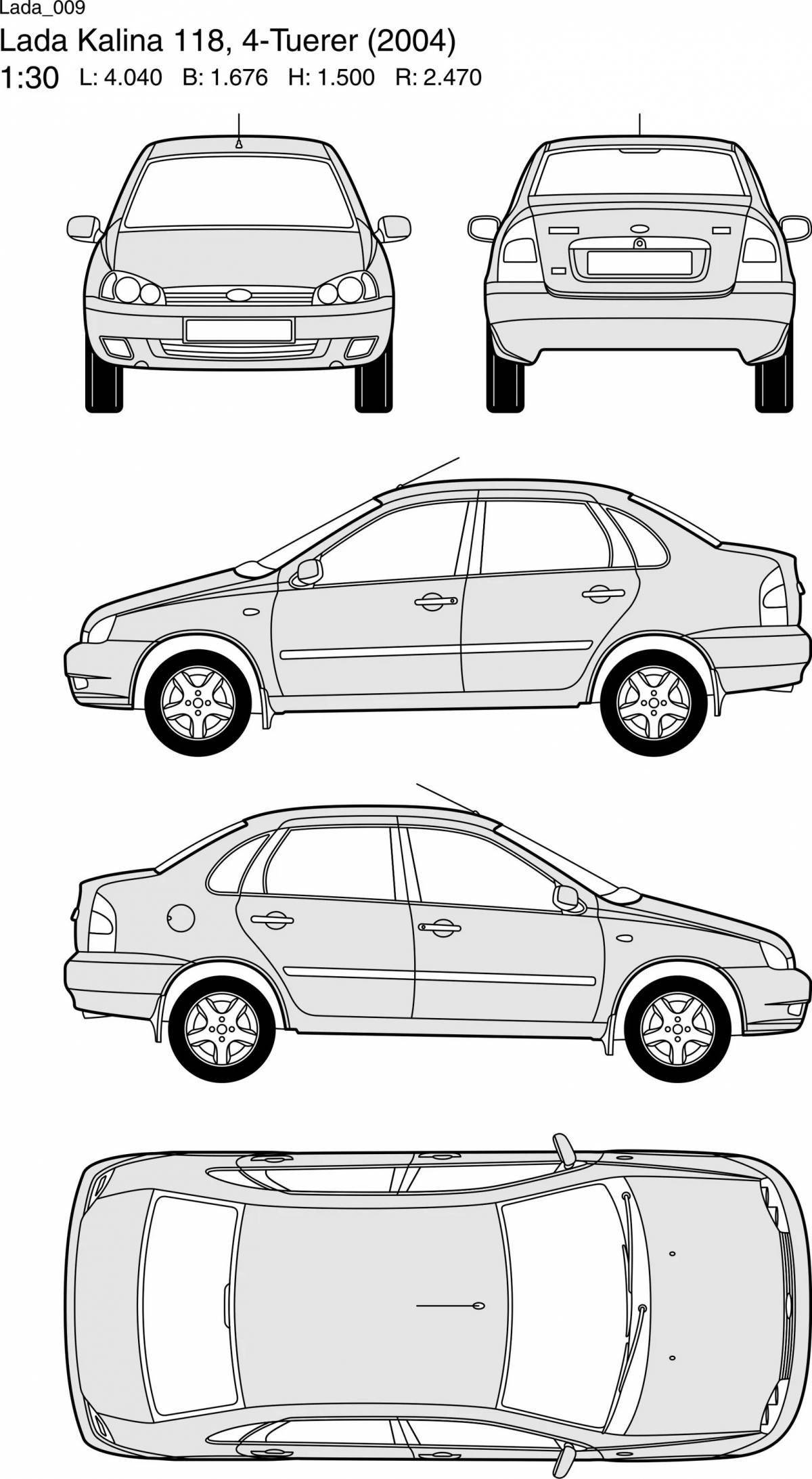 Luxury lada viburnum station wagon 2