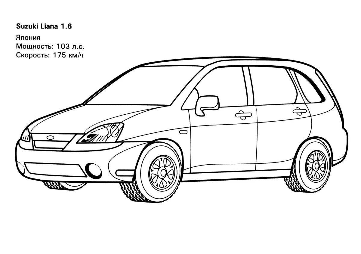 Classic Lada viburnum station wagon 2