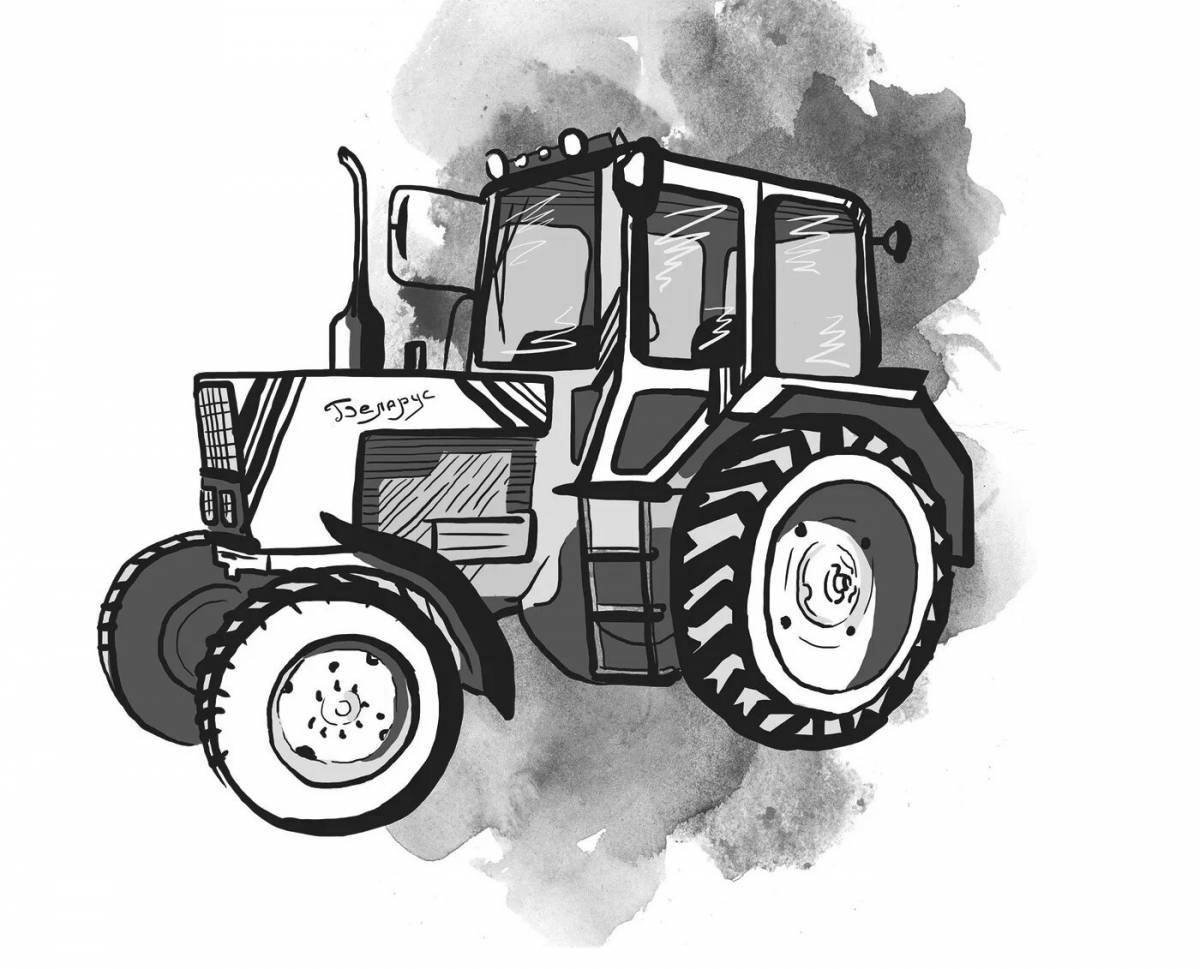 Dazzling tractor belarus mtz 82