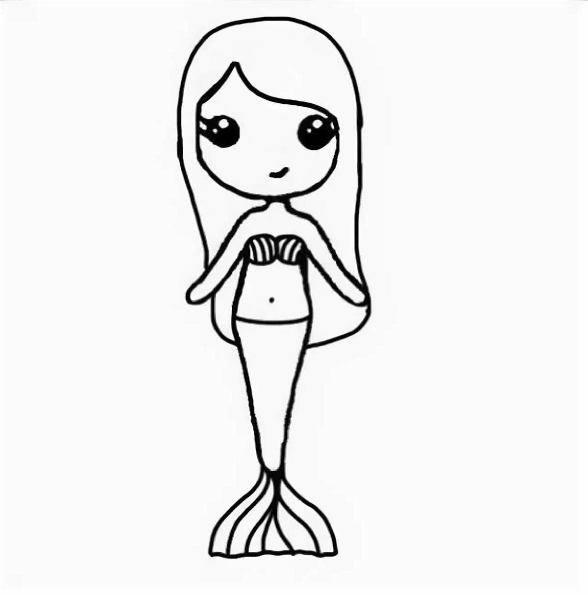 Charming coloring for girls easy