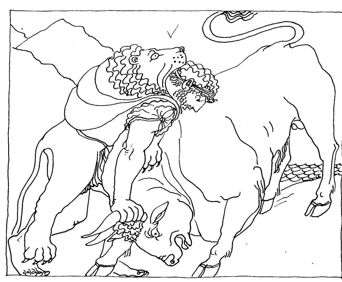 Inspirational Greek myth coloring book