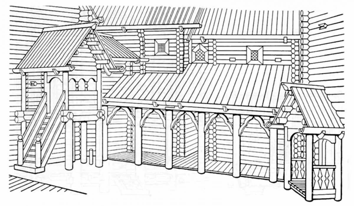 Photo Awesome Russian hut