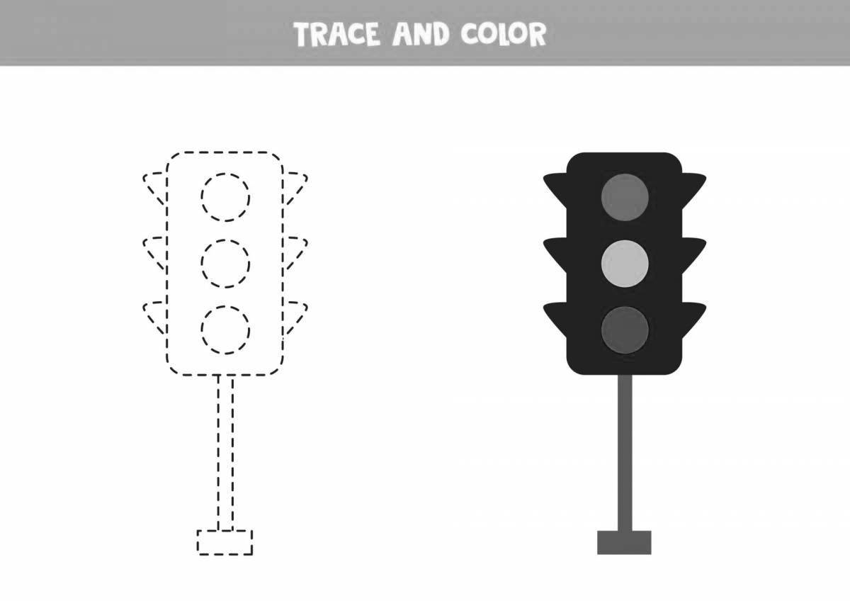 Traffic light for children #1