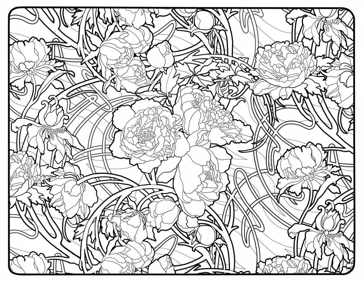 Majestic adult coloring pages