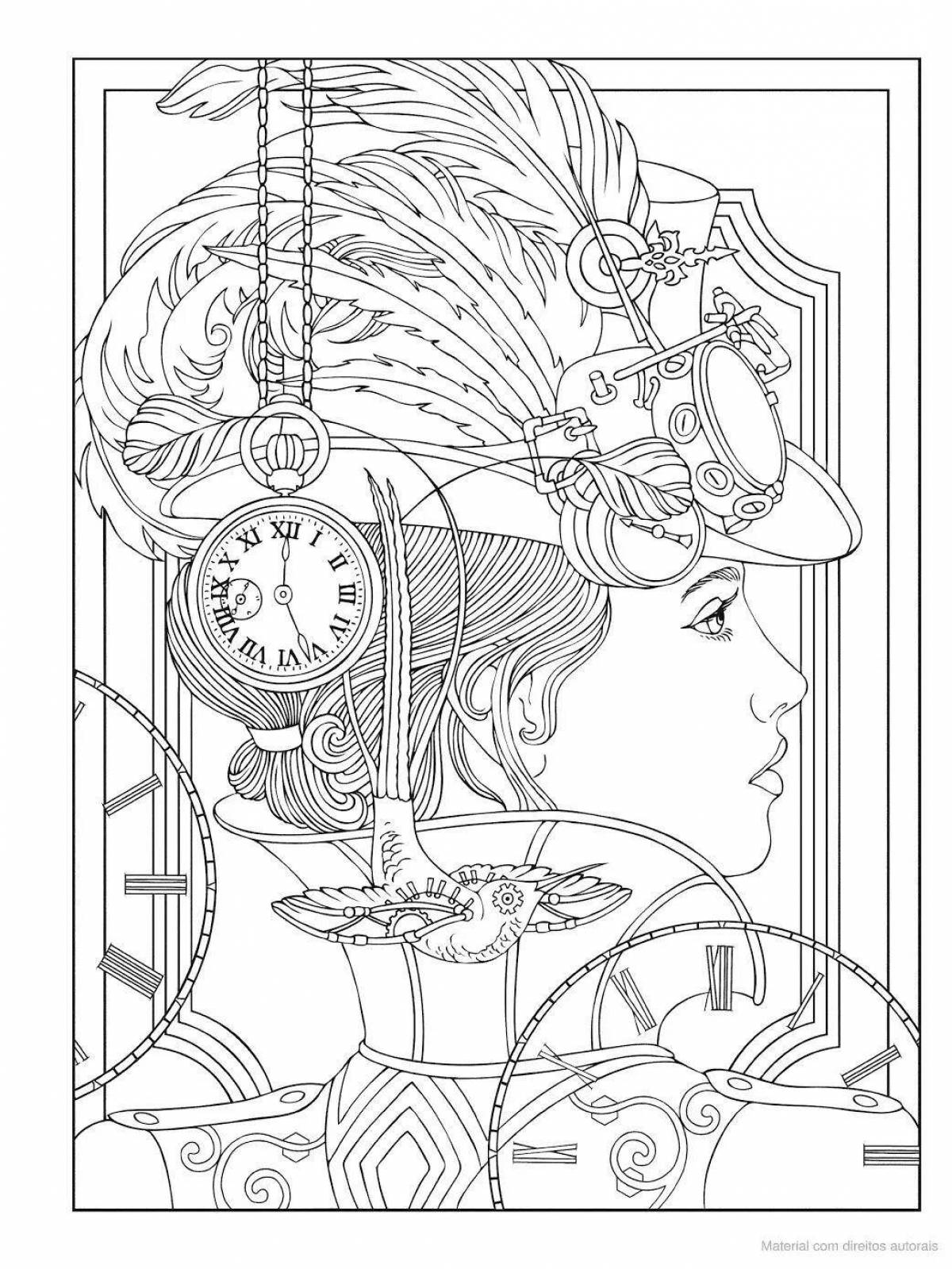 Generous adult coloring pages
