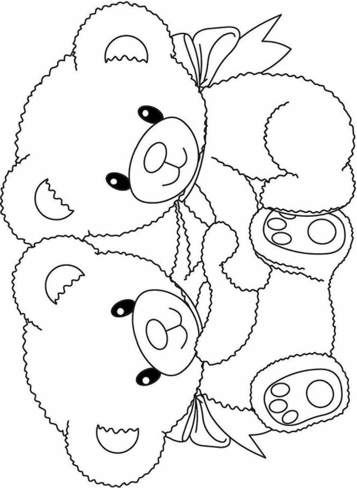 Раскраски из мультфильма Приключения белого медвежонка Ларса (The Little polar bear) скачать