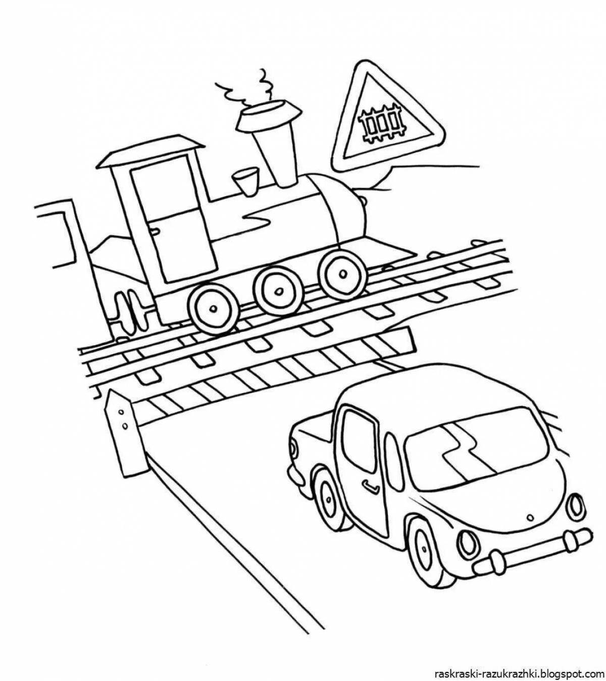 Знаки безопасности на железной дороге #9