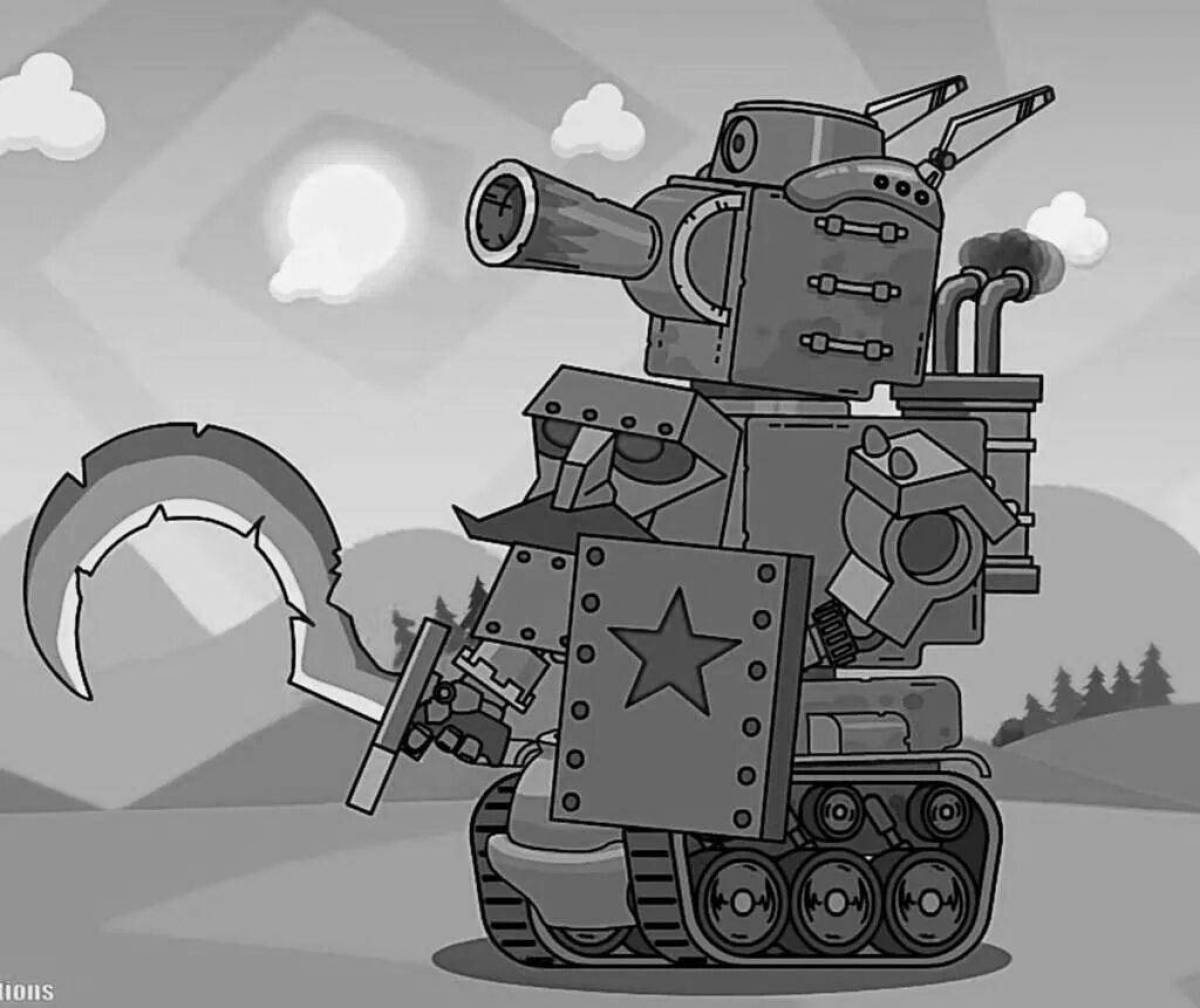 Coloring dynamic dora tank