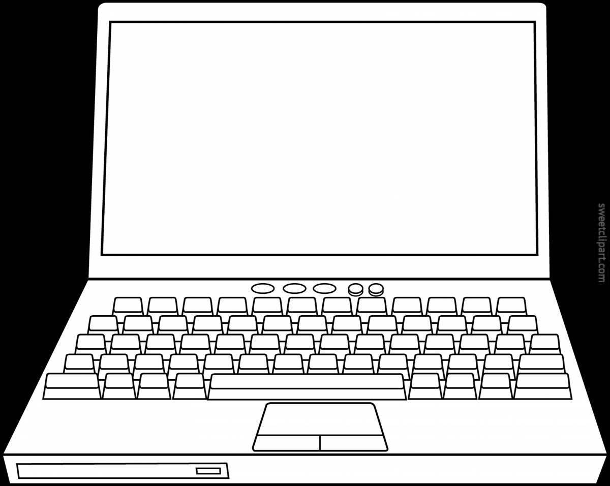 Раскраска компьютер мен. Раскраска экран ноутбука. Раскраска монитор компьютера. Раскраска компьютер. Экран компьютера раскраска.