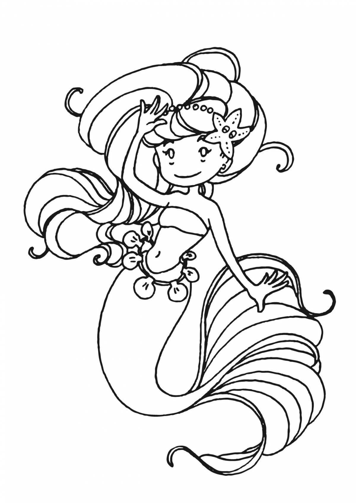 Amazing siren head coloring page for kids