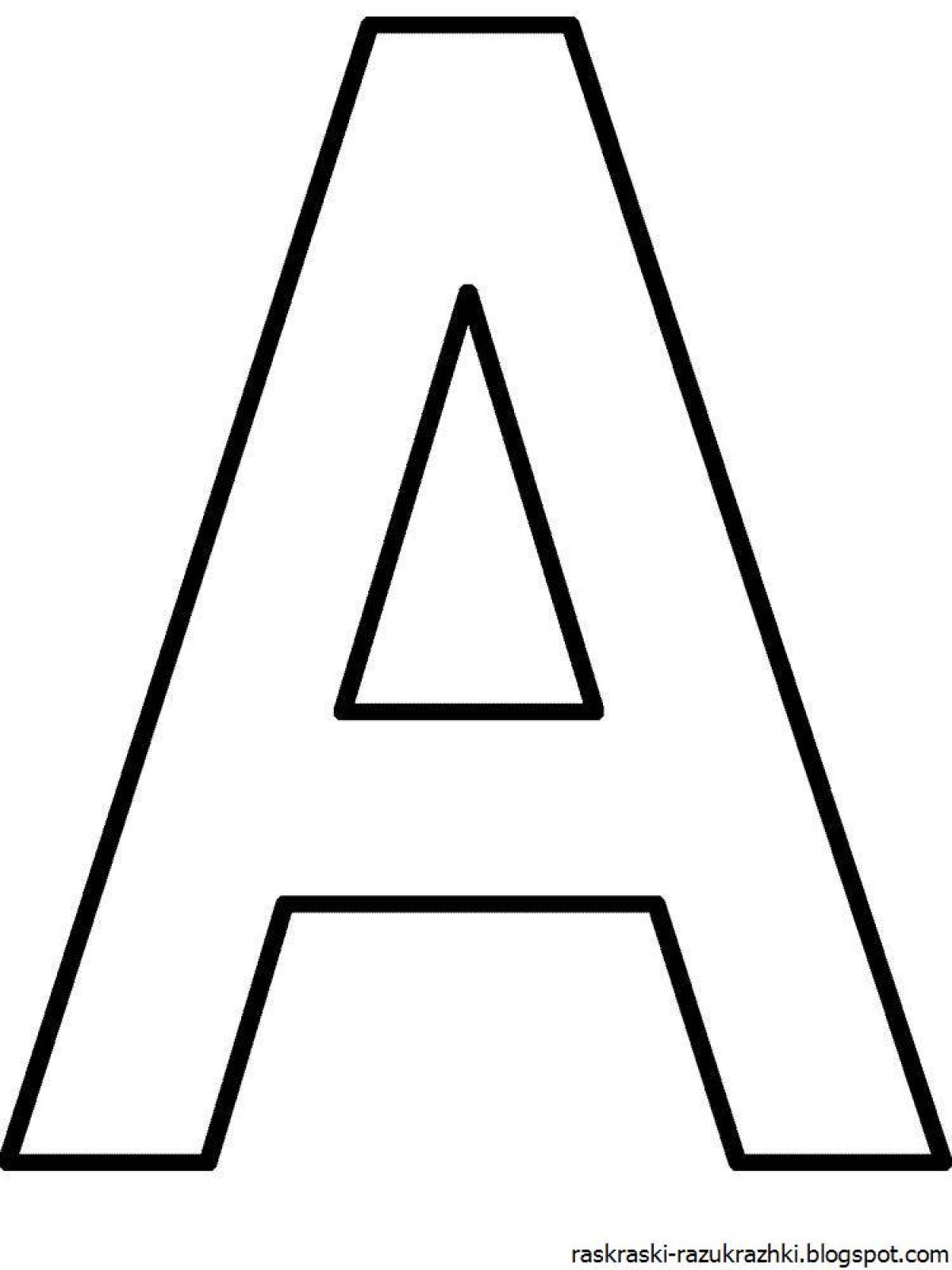 Letter a for kids #16