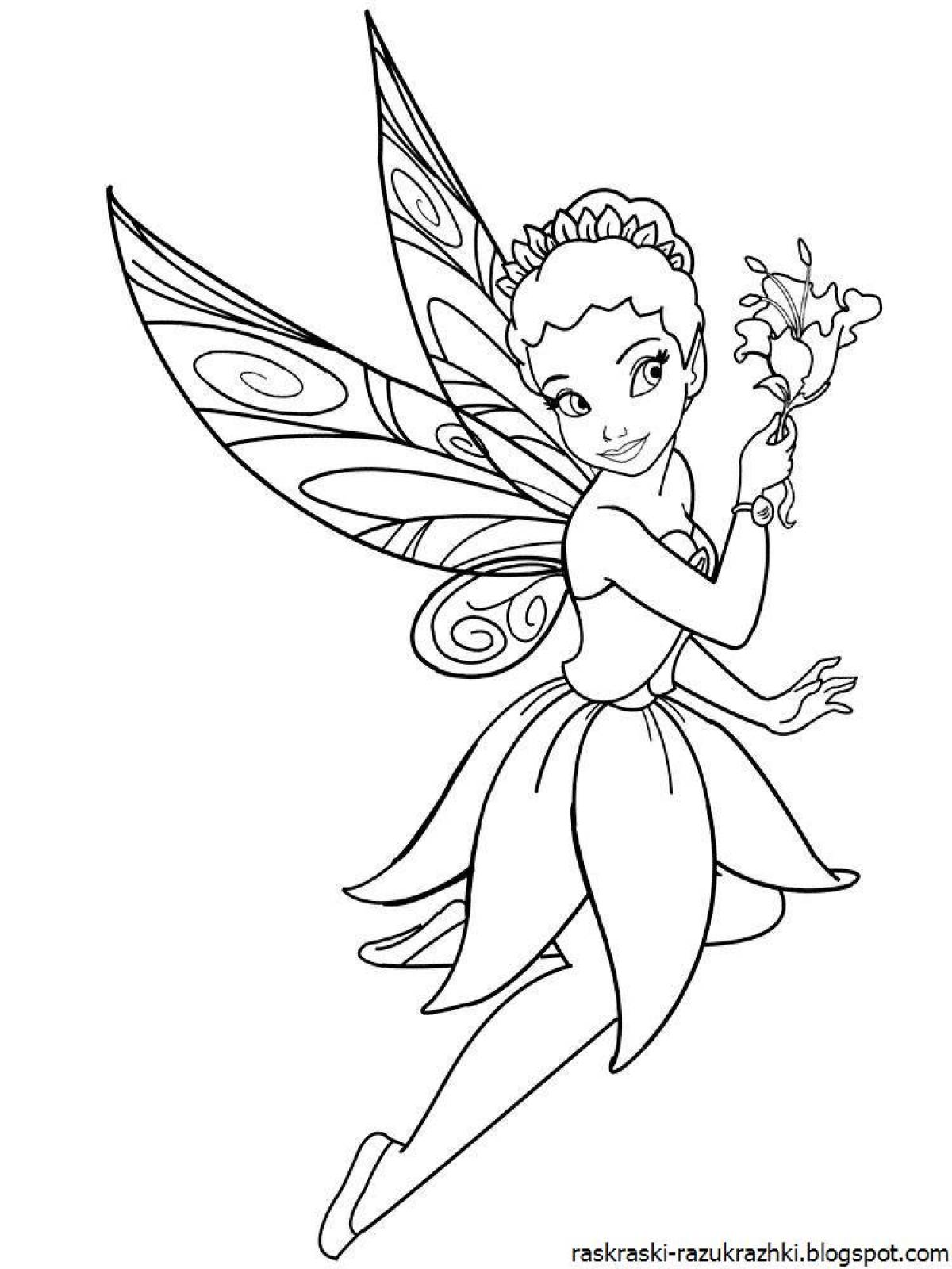 Lovely encanto coloring page