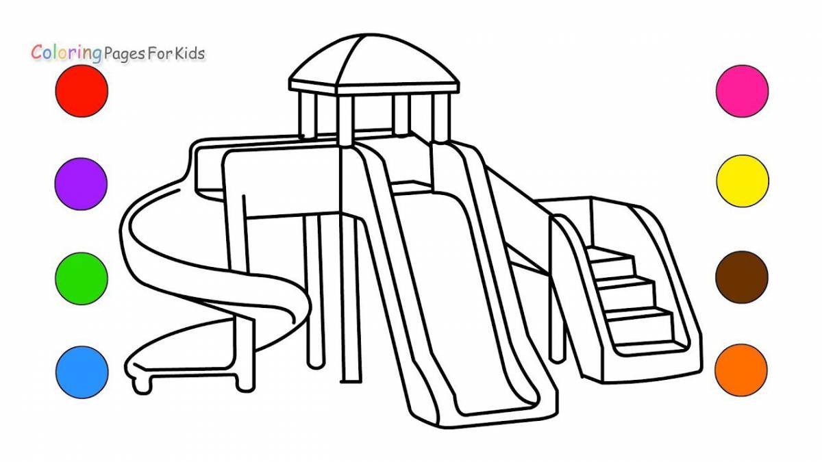 Slide Eater Vibrant Coloring Page
