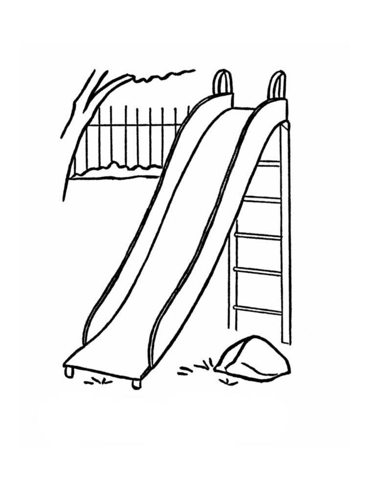 Slide Eater coloring page
