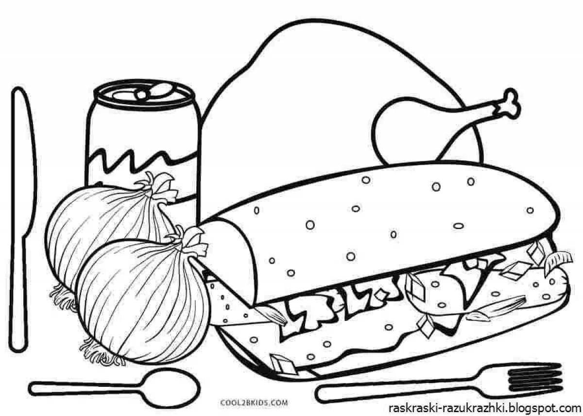 Joyful coloring pages
