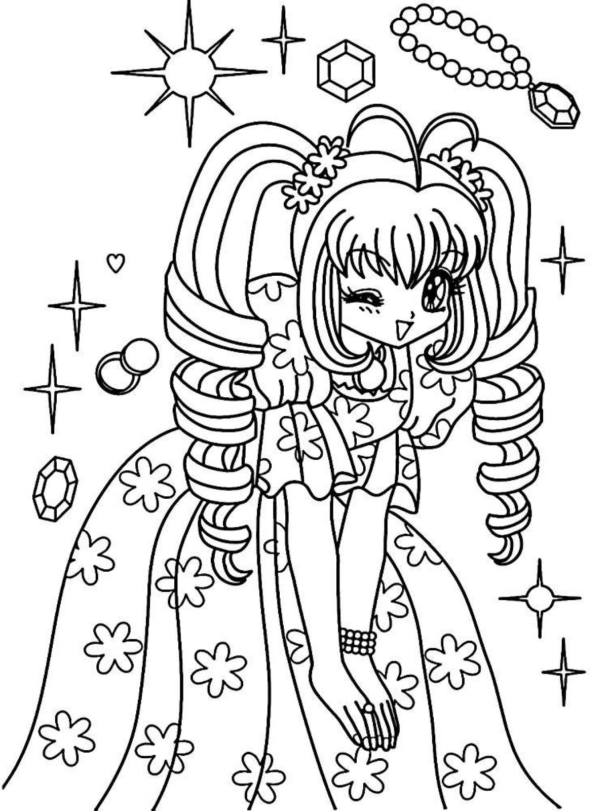 Tempting 12 years old coloring pages