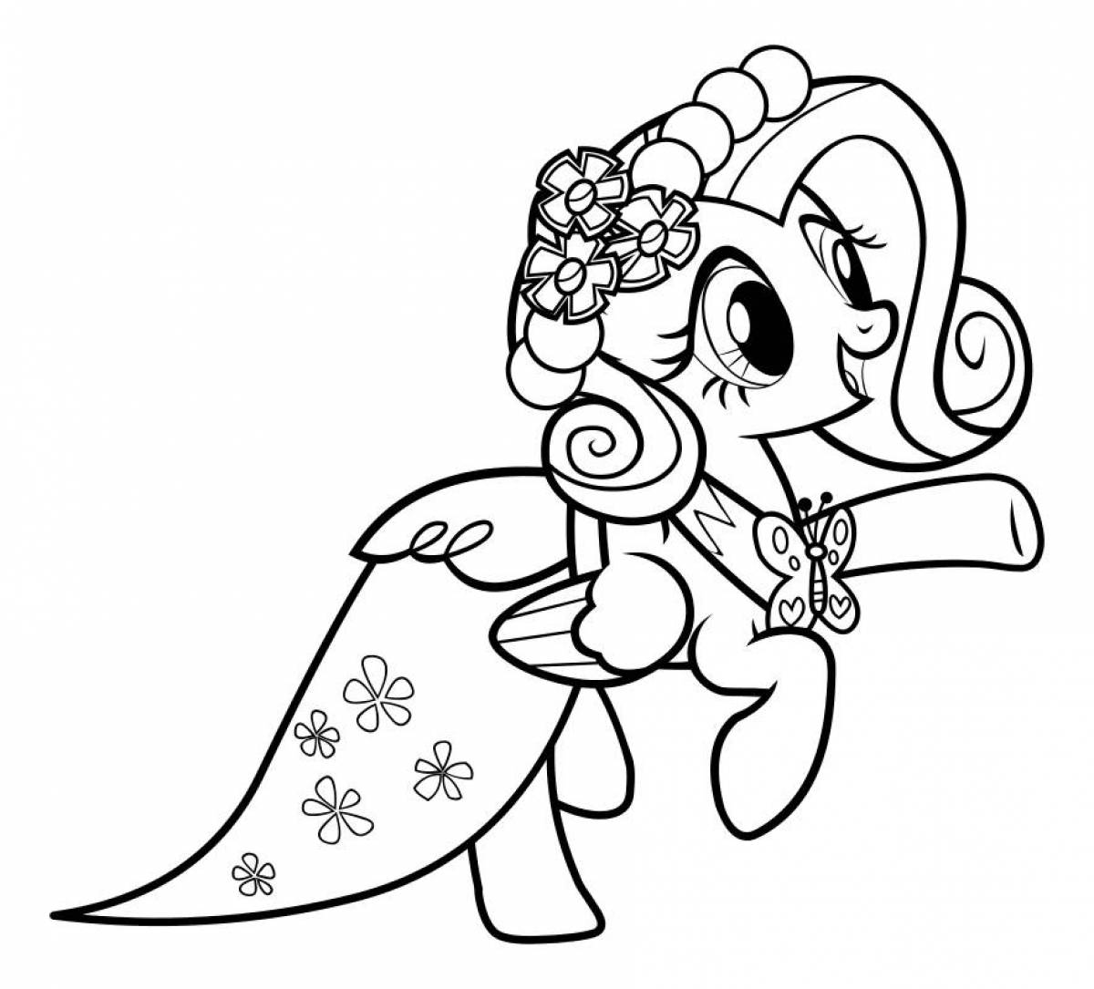 Fluttershy peaceful coloring