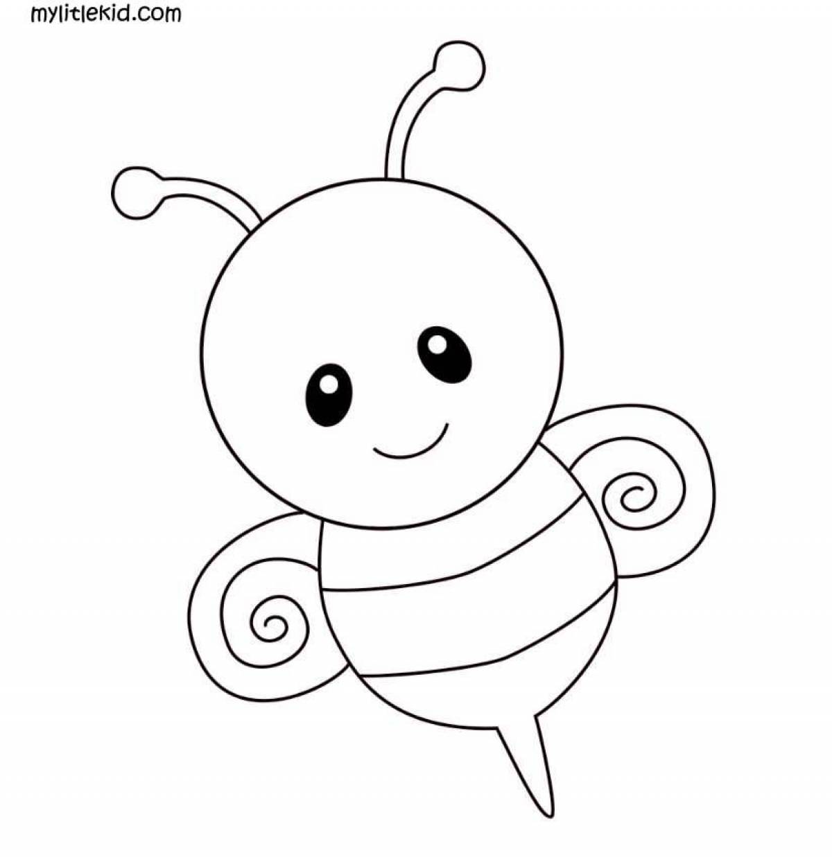 Great pug caterpillar coloring page