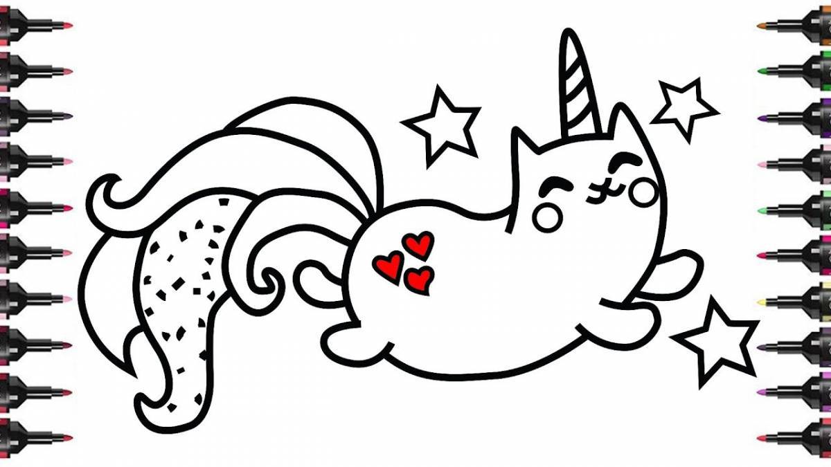 Unicorn cat #1