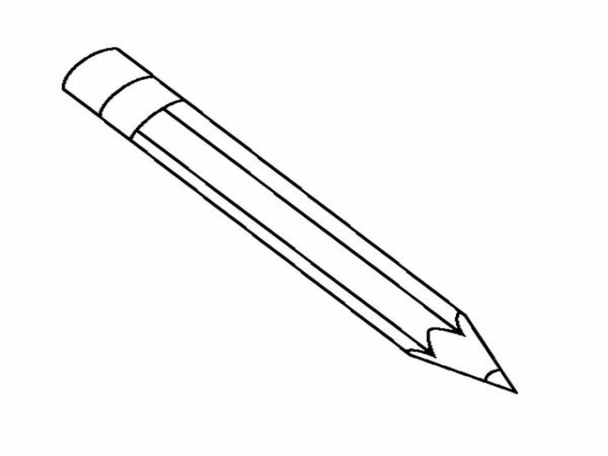 Раскраска regal two pencils