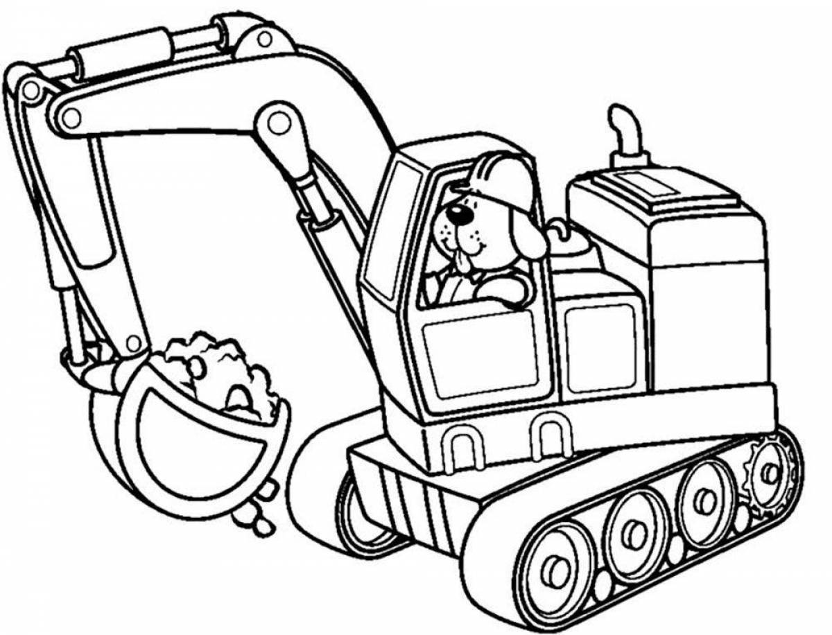 Excavator for kids #3
