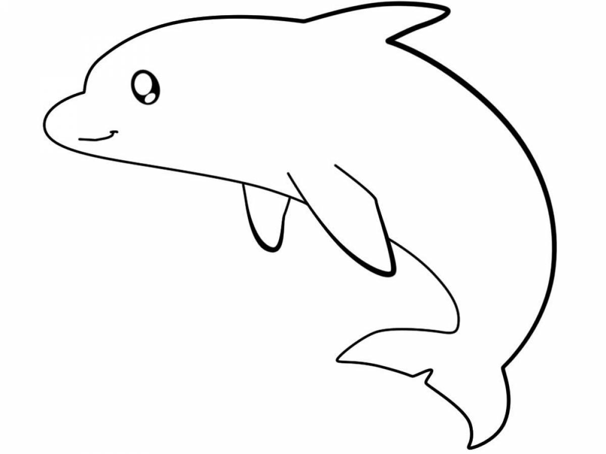 Дельфин для детей #4