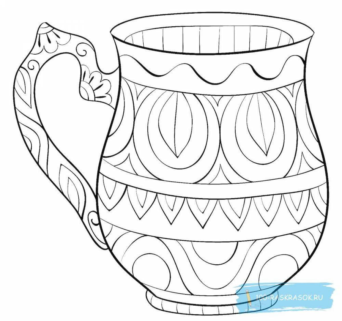 Exciting jug coloring