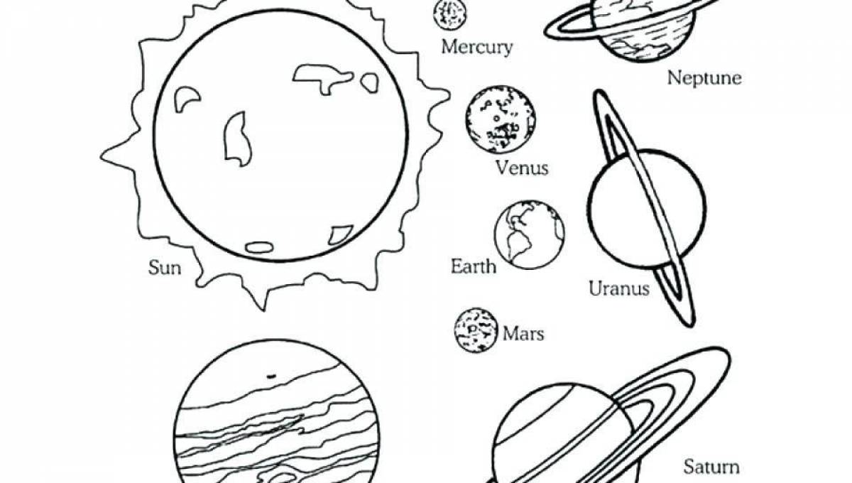 Planets of the solar system for kids #3