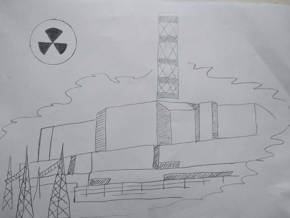Witty Chernobyl coloring book