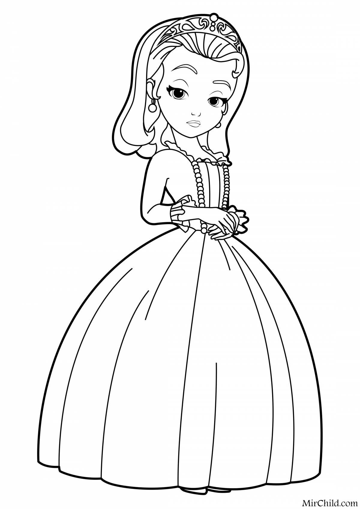 Dreamy Ember Coloring Page