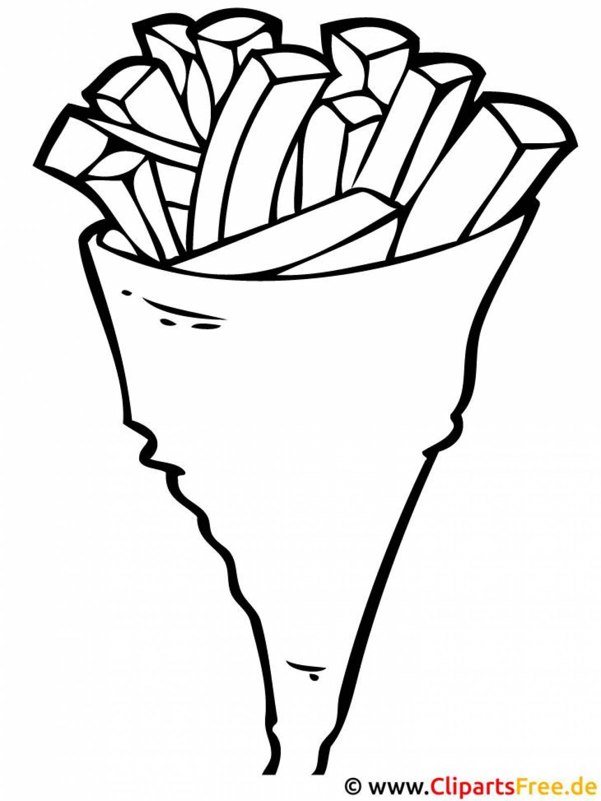 Chip coloring page