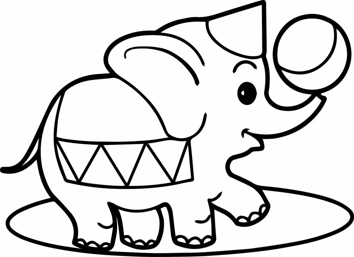 Amazing animal coloring pages for 3-4 year olds