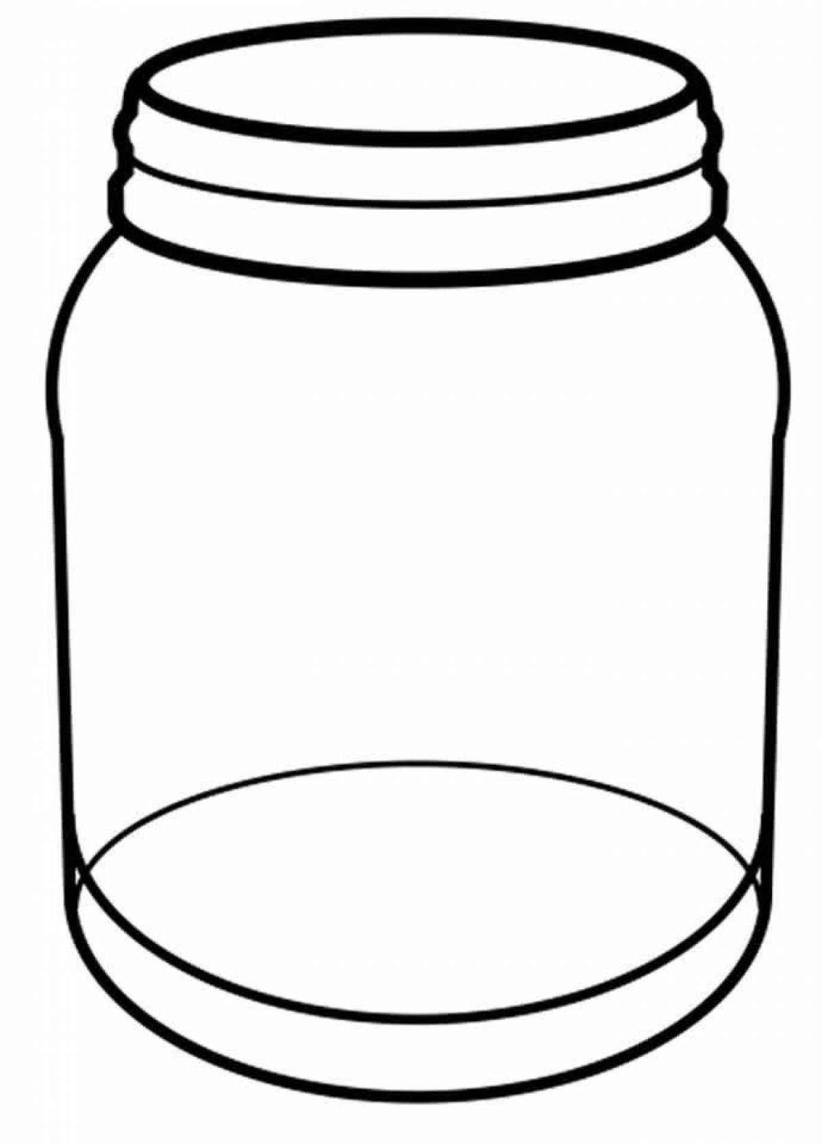Coloring jovial jar